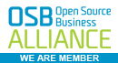 Mitgliedschaftslogo der Open Source Business Alliance