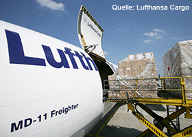Lufthansa Cargo ist unser Kunde
